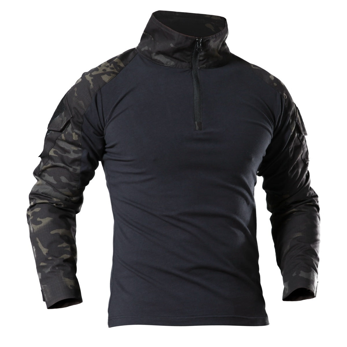 Outdoor Tactical Slim-fit Quick-dry Frog Suit Training Clothes Long-sleeved T-shirt S-4XL