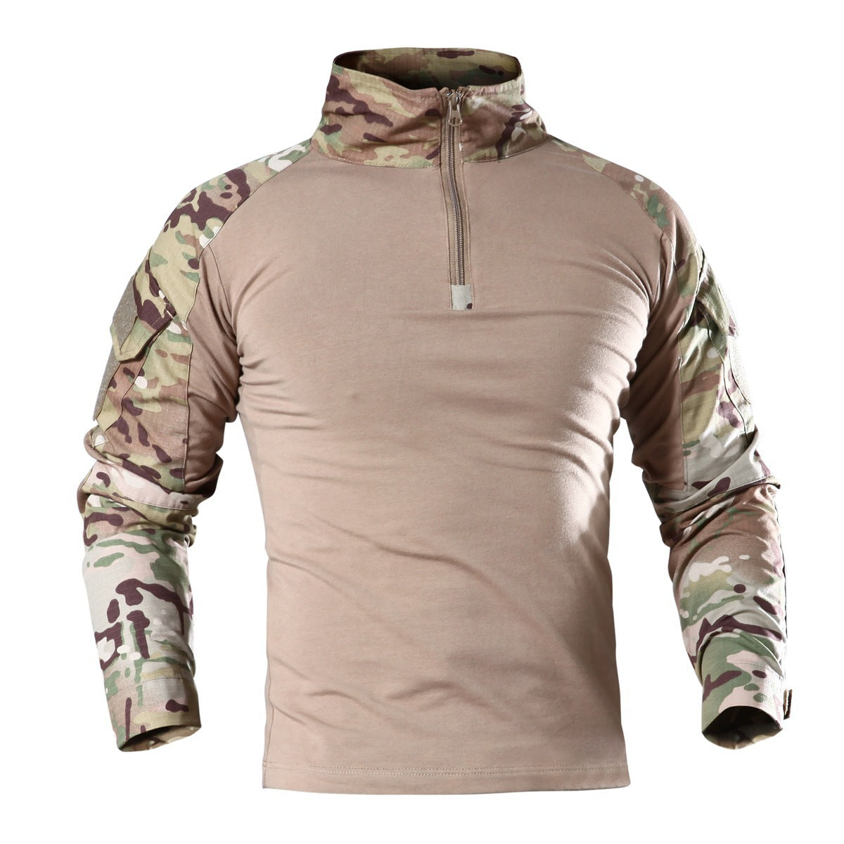 Outdoor Tactical Slim-fit Quick-dry Frog Suit Training Clothes Long-sleeved T-shirt S-4XL