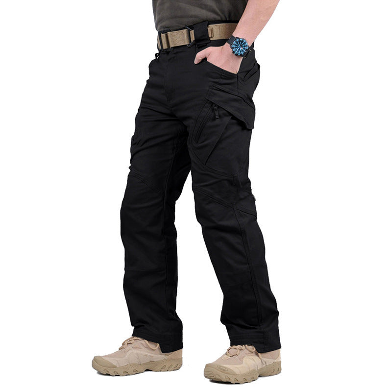 Outdoor Multi-Pocket Assault Waterproof Fishing Hiking Work Trousers S-5XL