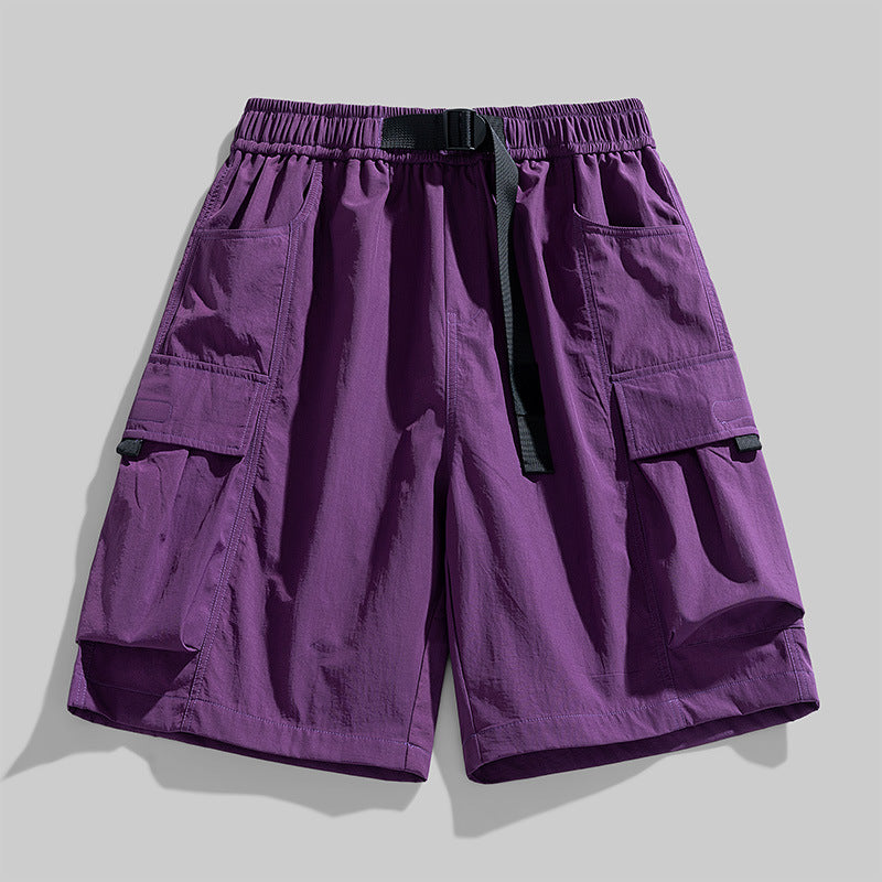 Men's Plus Size Straight Casual Tooling Shorts M-8XL