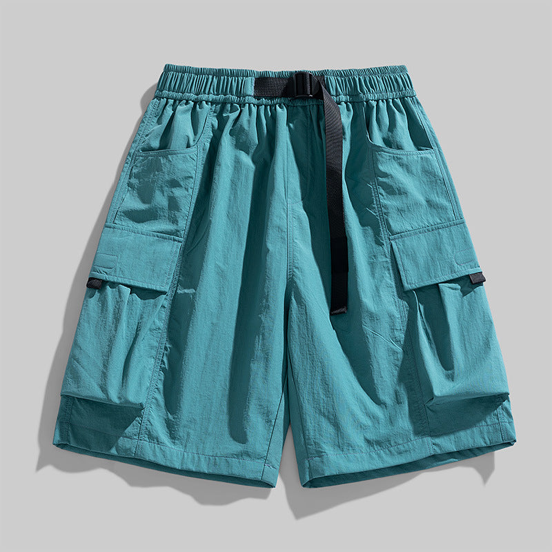 Men's Plus Size Straight Casual Tooling Shorts M-8XL