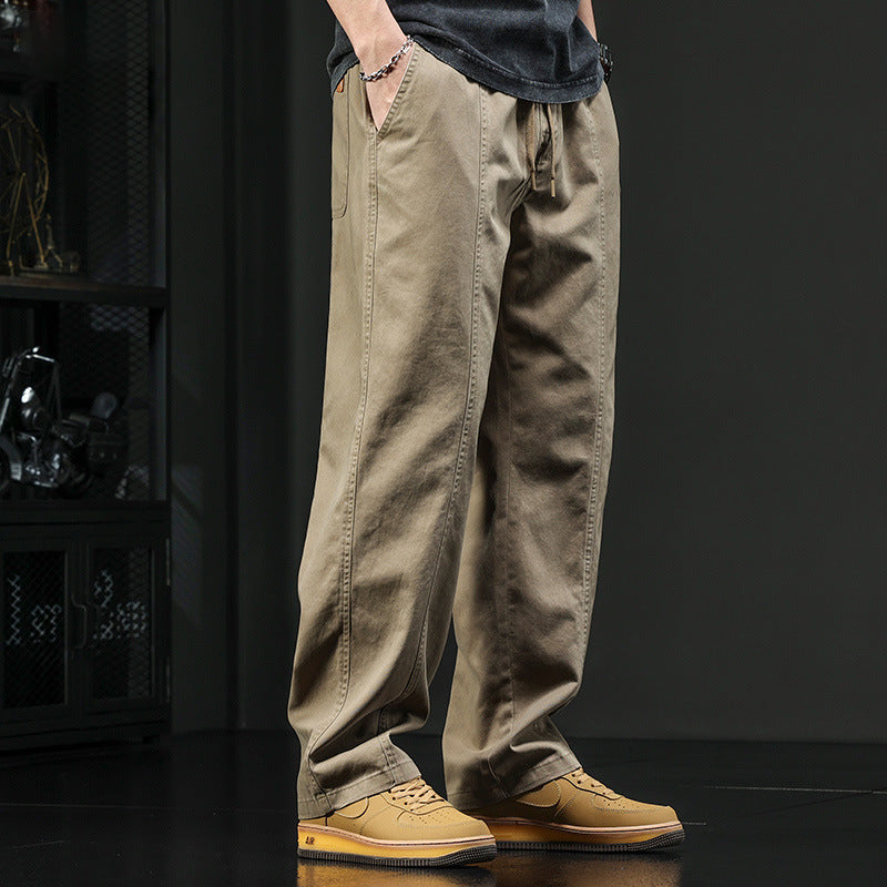 M-5XL Retro Casual Straight Overalls