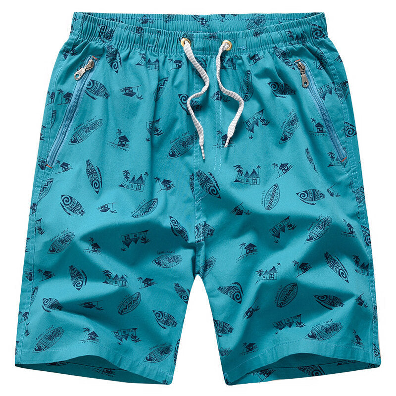 L-5XL Casual Cotton Home Five-point Beach Shorts