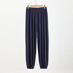 2XL-6XL Summer Modal Thin Plus Size Sports Home Trousers