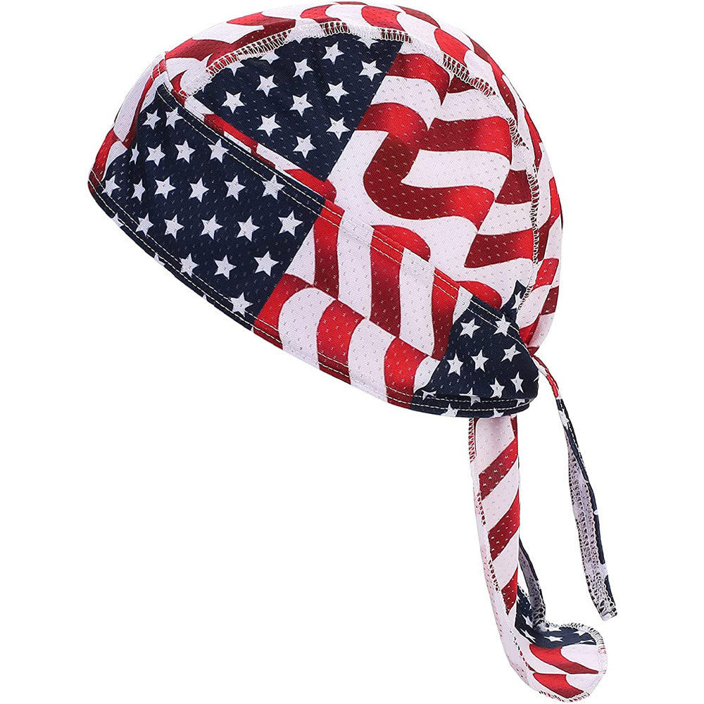 American Flag Independence Day Printed Baotou Hat Sports Breathable