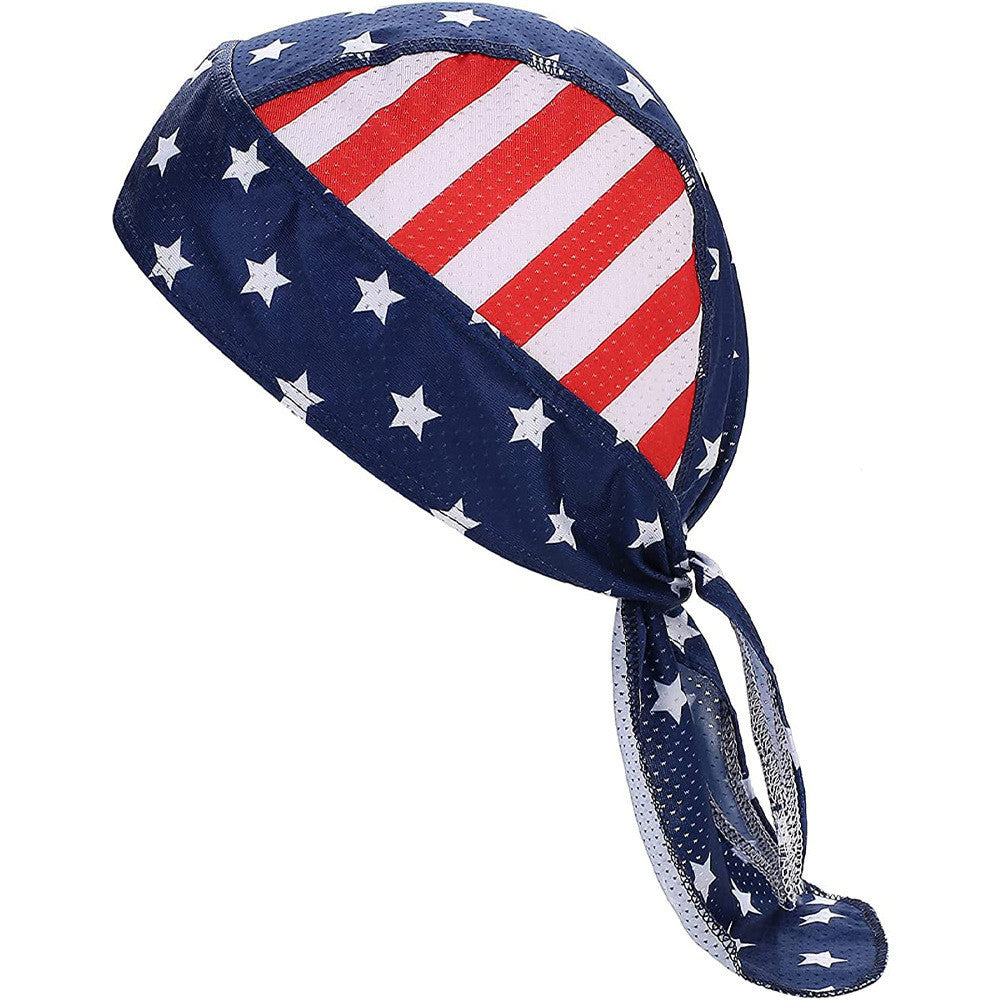 American Flag Independence Day Printed Baotou Hat Sports Breathable