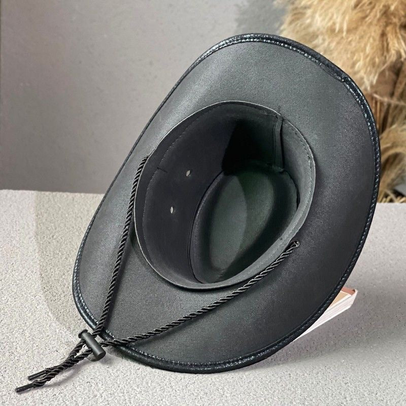 Western Denim Cracked Tau Retro Knights Hat