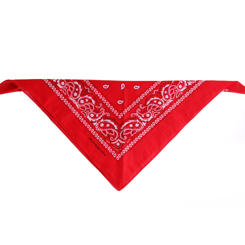 Cotton Outdoor Riding Street Dance Hip-Hop Cashew Flower Turban