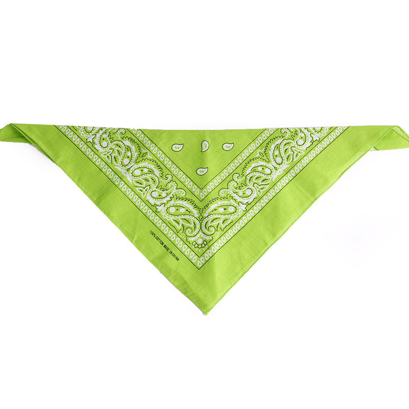Cotton Outdoor Riding Street Dance Hip-Hop Cashew Flower Turban
