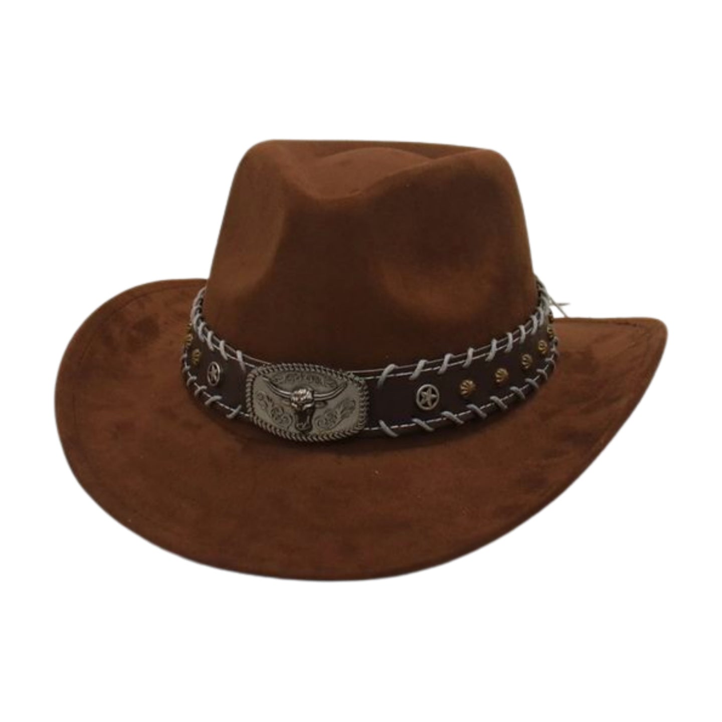 Western Cowboy National Style Cow Head Riding Jazz Hat