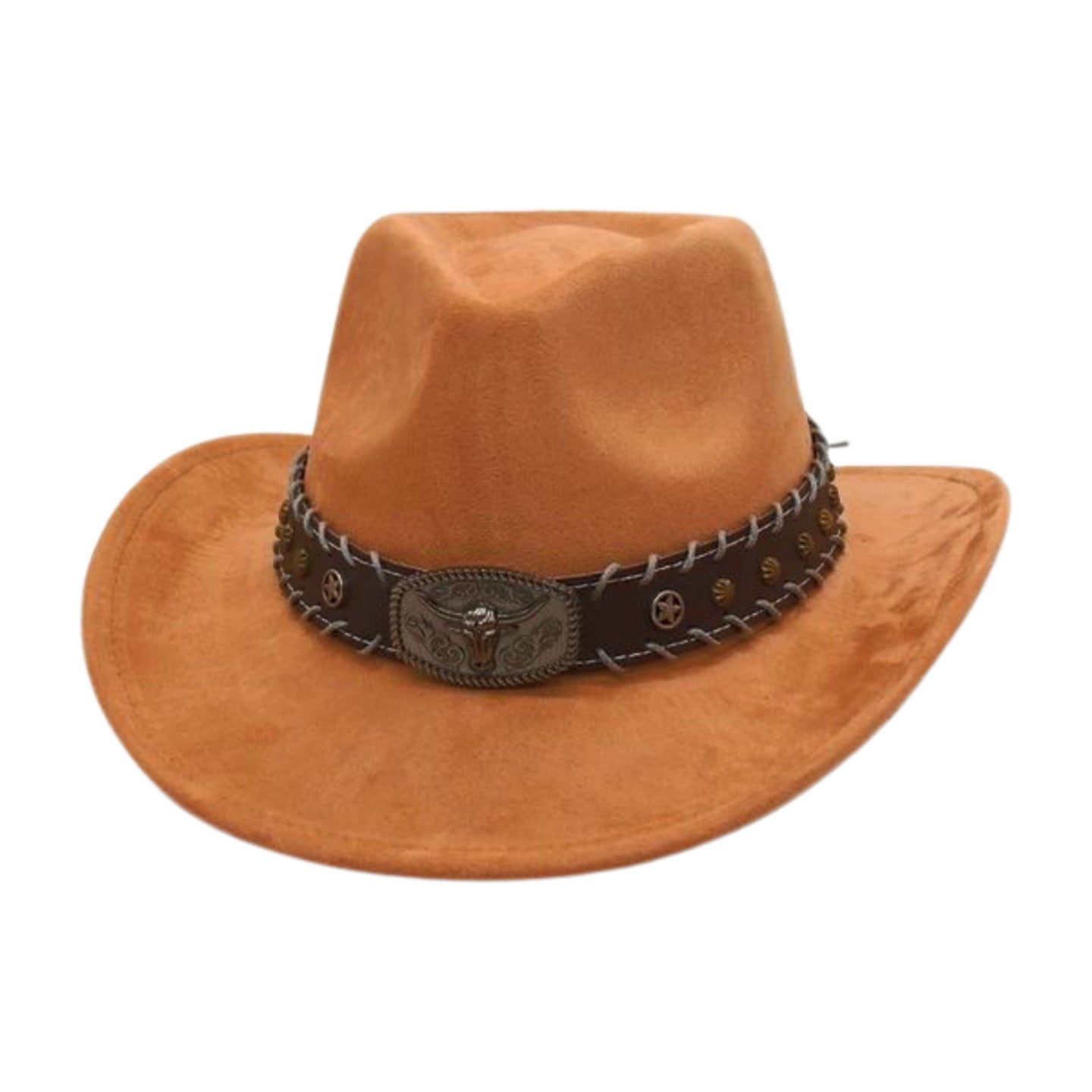 Western Cowboy National Style Cow Head Riding Jazz Hat