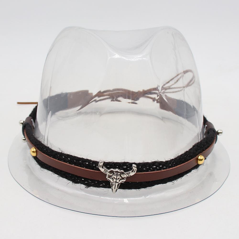 Western Cowboy Hat With Straw Hat Hat Cowboy Hat Special Belt Accessories
