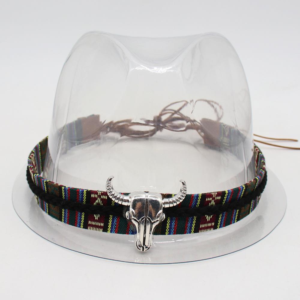 Western Cowboy Hat With Straw Hat Hat Cowboy Hat Special Belt Accessories