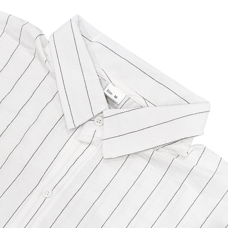 S-3XL Striped Jacquard Suit