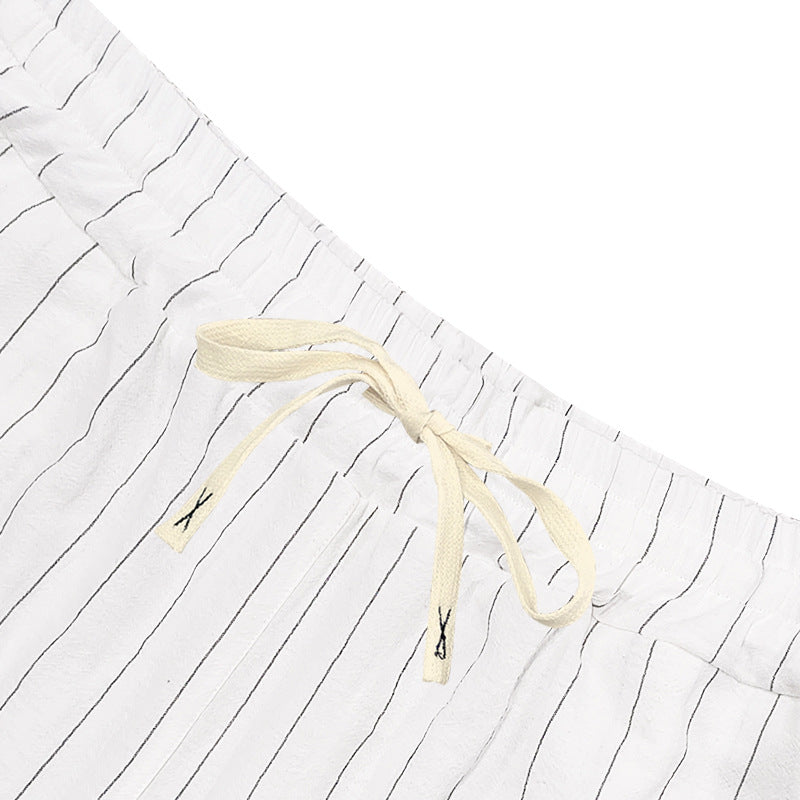 S-3XL Striped Jacquard Suit
