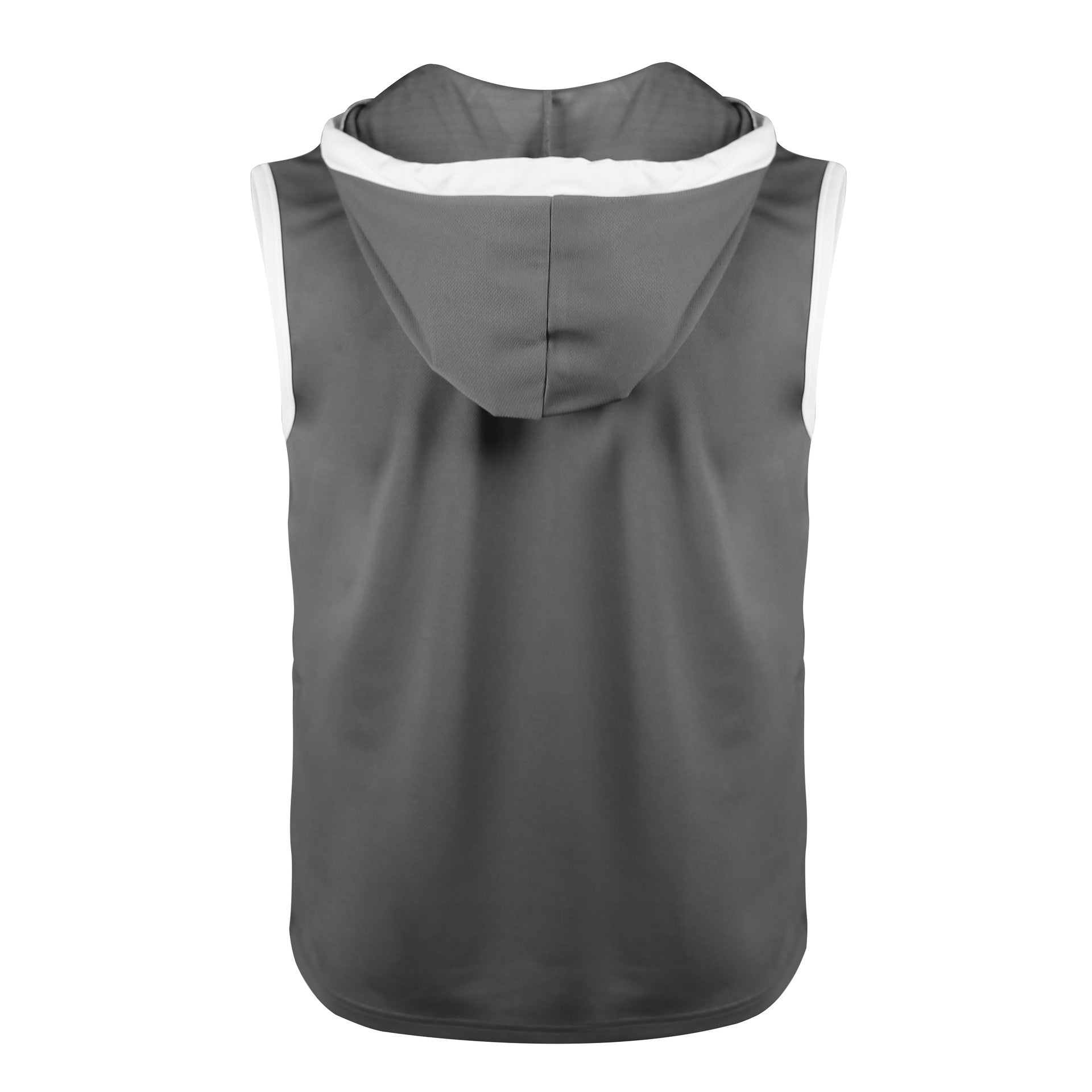 S-3XL Men's Vest Heavy Hooded Sleeveless T-Shirt