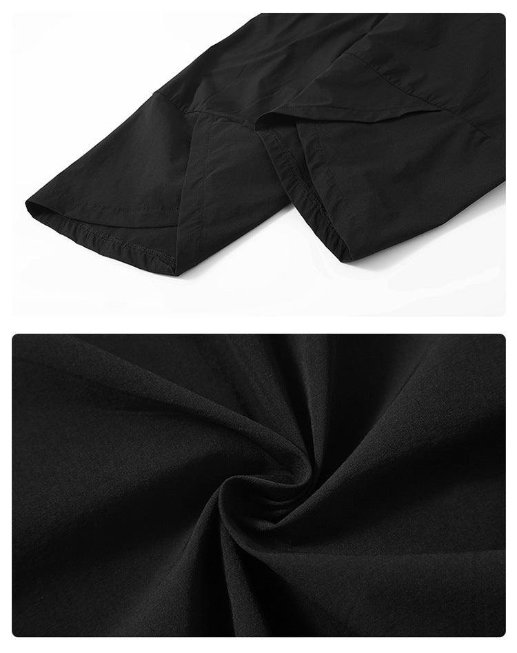 5XL-11XL Quick-drying Cropped Pants With Extra Fat And Loose
