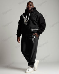 Couple Fashion "Hold You From Behind" Hoodie Set