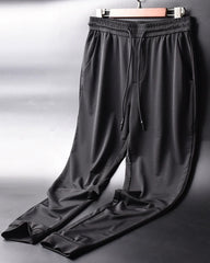 Mesh Ice Silk Casual Quick-Dry Trousers L-5XL