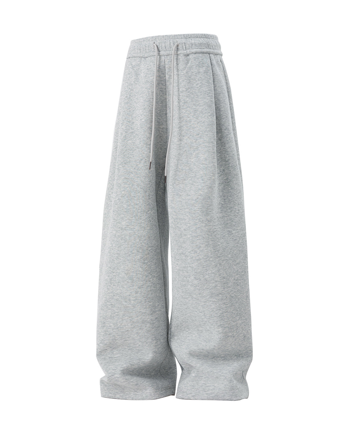 Big & Tall Men's Elastic-waist Thickened Loose-fit Straight-leg Sweatpants