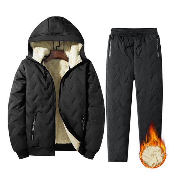🔥Christmas 50% Off Exclusive ✨Men’s Autumn Winter Fleece Thickened Set - Multi-Pocket Design