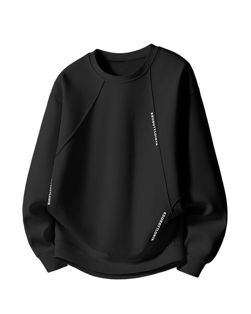 M-8XL Plus Size Crewneck Sweatshirt Plus Size