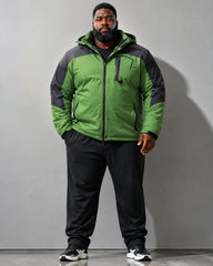 M-6XL Velvet Warm Outdoor Windproof Mountaineering Suit