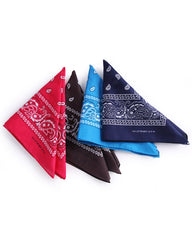 Cotton Outdoor Riding Street Dance Hip-Hop Cashew Flower Turban