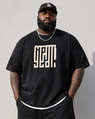M-8XL Thin Half Sleeve Ice Silk Crewneck Tee