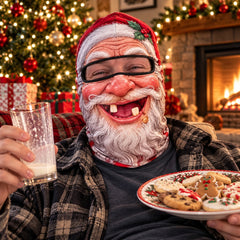 Funny Santa Claus Costume Mask
