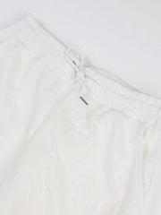 S-3XL Sports Leisure Solid Color V-neck Loose Short-sleeved 2-piece Set
