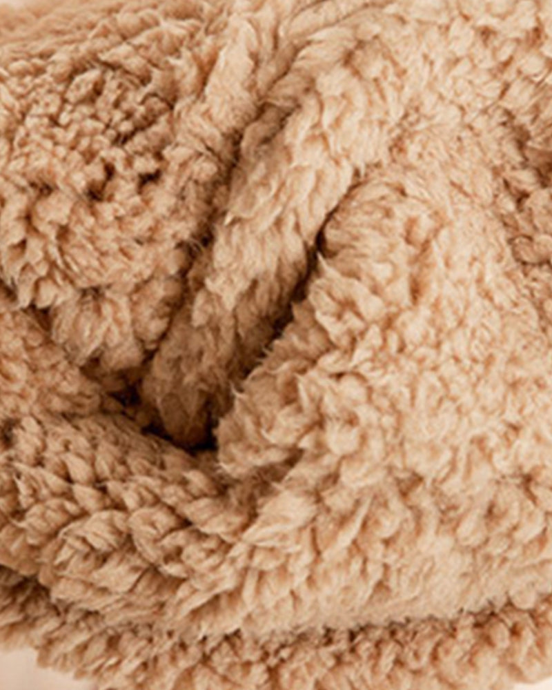 Winter Lamb Velvet Padded Home Floor Socks