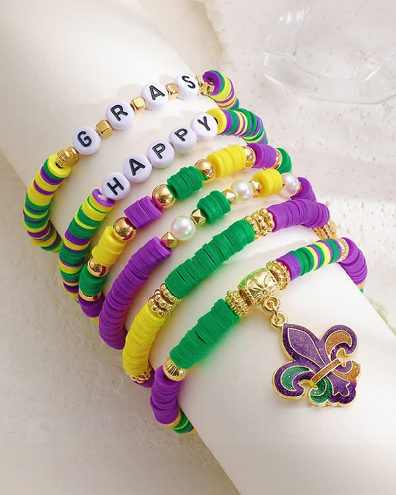 Brazil Carnival Multi-layer Party Set Bracelet