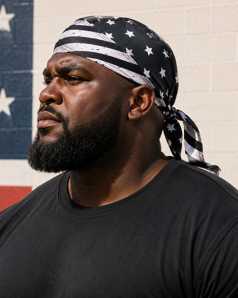 American Flag Independence Day Printed Baotou Hat Sports Breathable