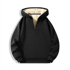 🔥Christmas 50% Off Exclusive ✨Men's Casual Pullover Sweatshirt, Half-Zip with Thickened Quarter-Zip, Fleece Lining