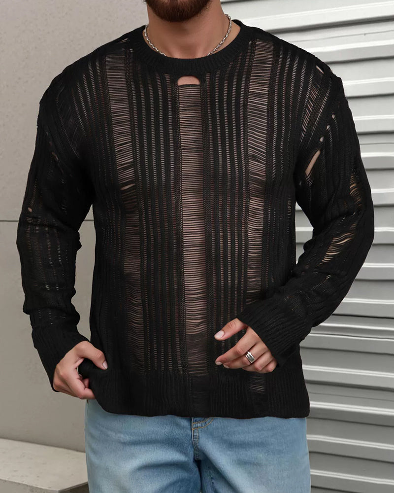 S-XL Long Sleeve Sexy Sweater Base Sweater