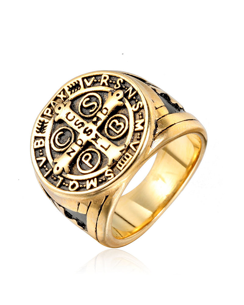 Cross Vintage Men's Punk Jewelry