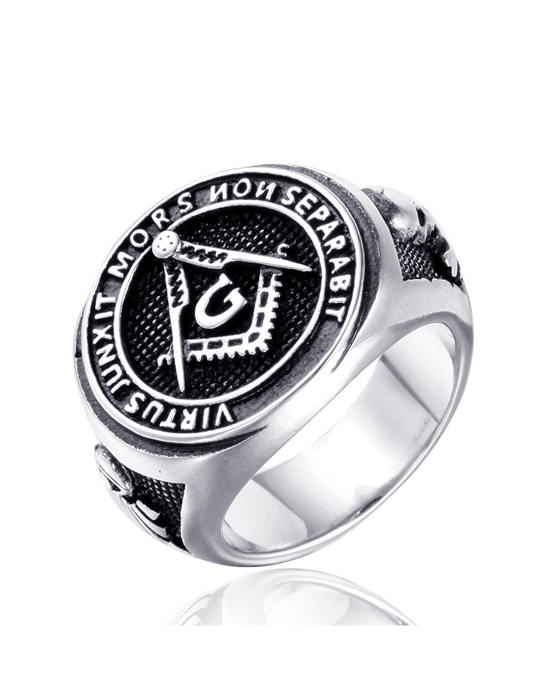 Vintage Masonic Logo Men's Ring