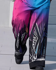 Plus Size 1 L-9L Men's Gradient Episcopal Church Print Casual Short-sleeved T-shirt Pants Suit