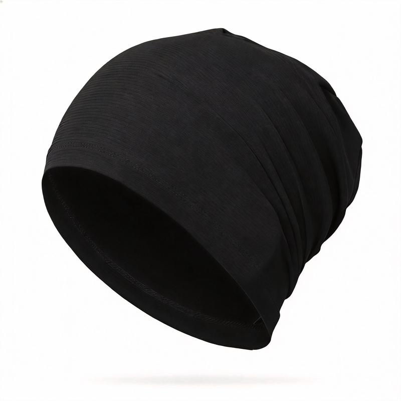 Unisex Polyester Fashion Beanie Hat - Sport Style Skull Cap
