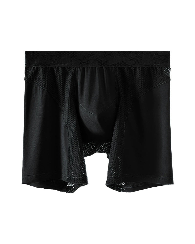 L-6XL Big & Tall Men's Boxer Anti-wear Leg Long Sports Underwear