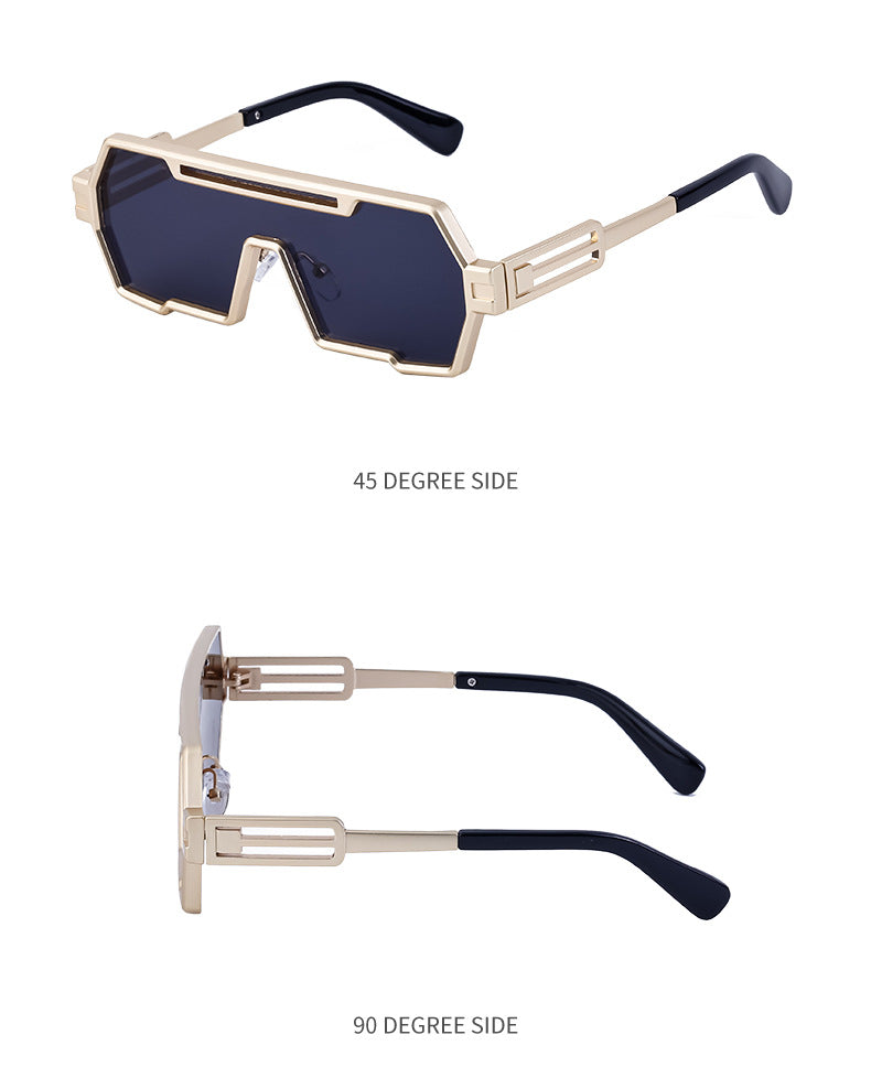 Retro Steampunk Irregular Sunglasses