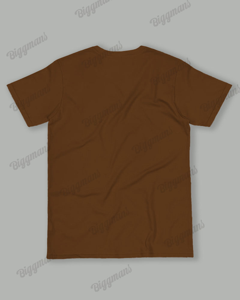 Men's Plus Size Brown Colorblock Geometric Alphabet Print T-Shirt Trousers Suit