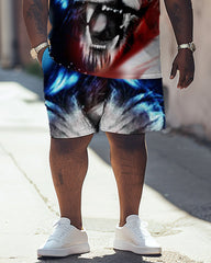 Street Roar Animal Print Large Men's Set