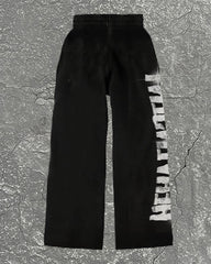 Plus Size Men's Fashion Street Original Art Characteristic Font Design Pants