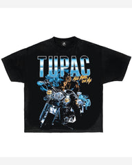 Plus Size Men's Street Fashion Personality Printed Daily Casual T-Shirt