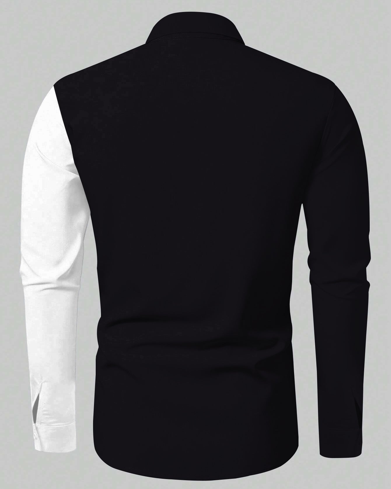 Men's Plus Size Piano Notes Long Sleeve Lapel 2 Shirt Set