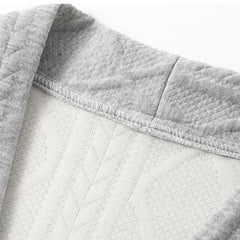 Men’s Plus-Size Loose-Fit Knitted Cardigan