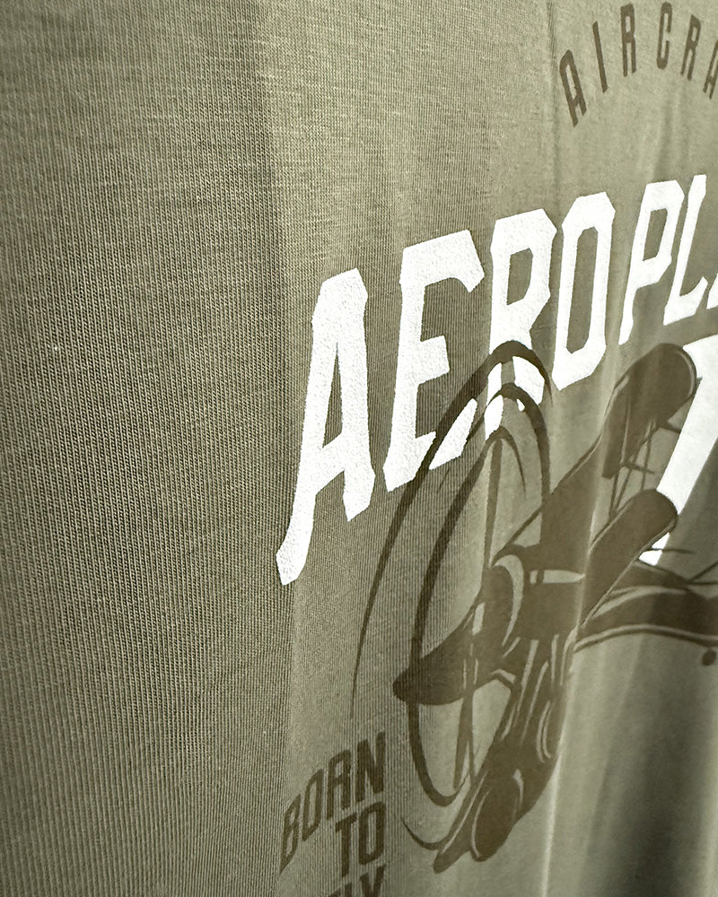 4XL-10XL Big & Tall Men's Daily Leisure Aircraft Letters Cotton Crewneck Short Sleeve T-Shirt