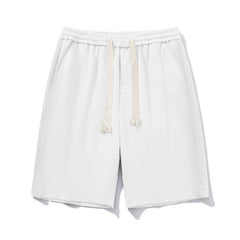 Men's Plus Size Loose Fit Workout Shorts with Drawstring Elastic Waist